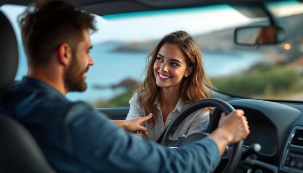 instructor alumno autoescuela echeverria malaga