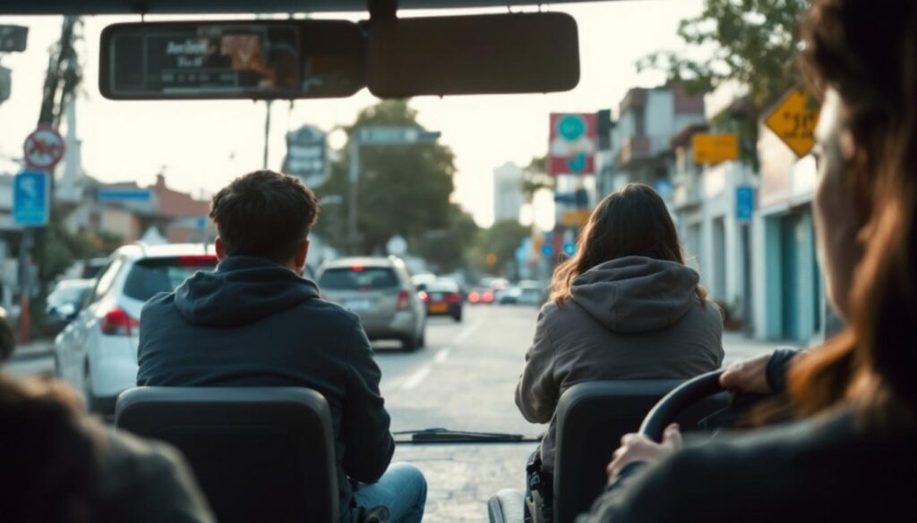 maniobras conduccion urbana autoescuela huelin